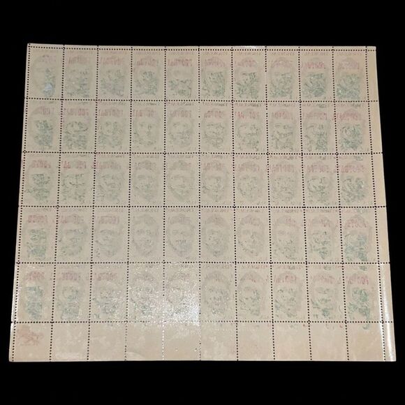 MNH 1967 Thoreau Sheet of 50 5 Cent Stamps Scott #1327 - Picture 3 of 3